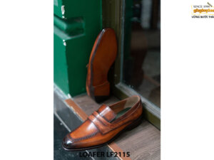 Giày da lười nam thời trang trẻ Penny Loafer LF2115 003