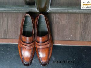 Giày da lười nam thời trang trẻ Penny Loafer LF2115 001