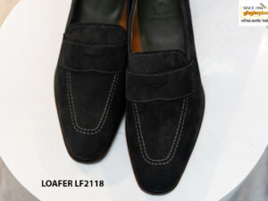 Giày lười nam da lộn tphcm Penny Loafer LF2118 002
