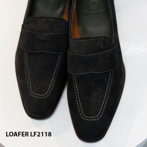 Giày lười nam da lộn tphcm Penny Loafer LF2118 002