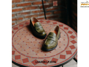 Giày lười nam mũi tròn Penny Loafer LF2078 005