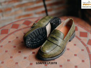Giày lười nam mũi tròn Penny Loafer LF2078 003