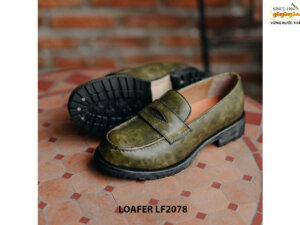 Giày lười nam mũi tròn Penny Loafer LF2078 002