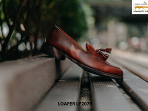 Giày lười nam không dây cao cấp Tassel Loafer LF2079 004