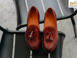 Giày lười nam không dây cao cấp Tassel Loafer LF2079 001