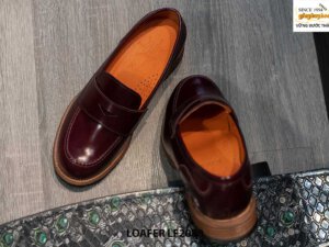 Giày lười nam mũi tròn Penny Loafer LF2080 006