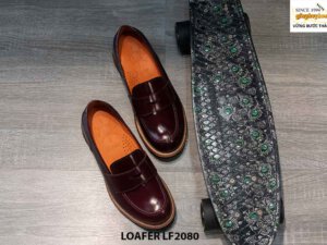 Giày lười nam mũi tròn Penny Loafer LF2080 005