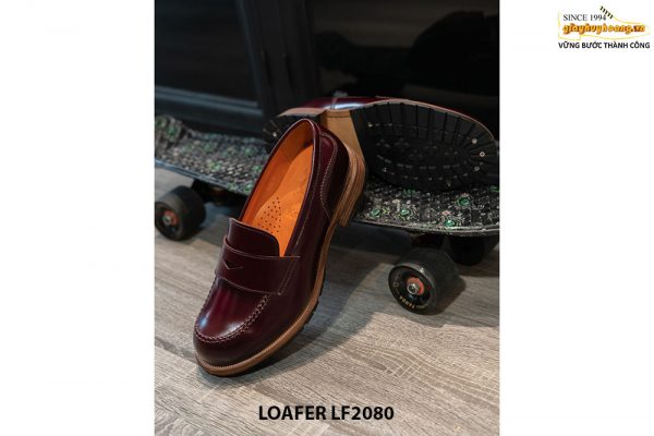 Giày lười nam mũi tròn Penny Loafer LF2080 004