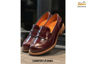 Giày lười nam mũi tròn Penny Loafer LF2080 003