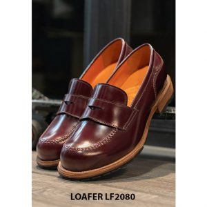 Giày lười nam mũi tròn Penny Loafer LF2080 003