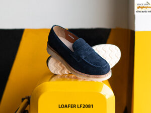 Giày lười nam da lộn đế sneaker Penny Loafer LF2081 004