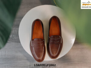 Giày lười nam đế da cao cấp Penny Loafer LF2082 001