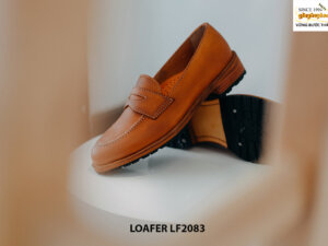 Giày da nam không dây cao cấp Penny Loafer LF2083 004