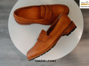 Giày da nam không dây cao cấp Penny Loafer LF2083 003