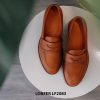 Giày da nam không dây cao cấp Penny Loafer LF2083 001