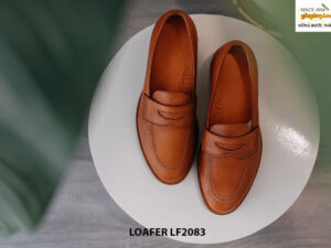 Giày da nam không dây cao cấp Penny Loafer LF2083 001