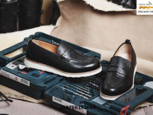 Giày lười da nam đế bằng cao su Penny Loafer LF2084 003