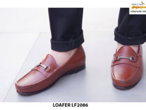 Giày lười da nam khoá horesit Loafer LF2085 005