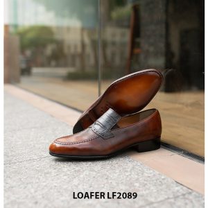 Giày lười nam da đế khâu Loafer LF2089 004