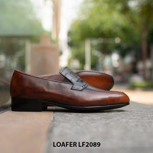 Giày lười nam da đế khâu Loafer LF2089 002