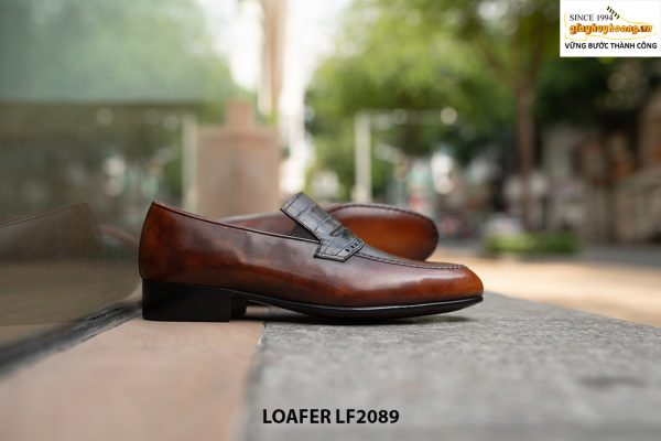 Giày lười nam da đế khâu Loafer LF2089 002