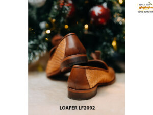 Giày lười nam thiết kế bando Penny Loafer LF2092 006