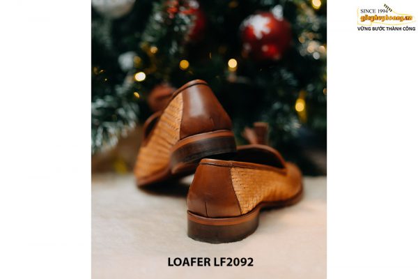 Giày lười nam thiết kế bando Penny Loafer LF2092 006