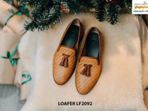 Giày lười nam thiết kế bando Penny Loafer LF2092 004