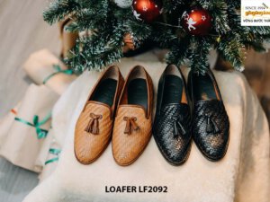 Giày lười nam thiết kế bando Penny Loafer LF2092 001