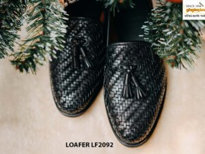 Giày lười nam thiết kế bando Penny Loafer LF2092 003