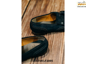 Giày da lộn lười nam chuông Tassel Loafer LF2095 006