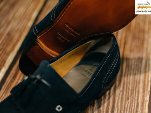 Giày da lộn lười nam chuông Tassel Loafer LF2095 003