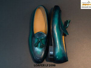 Giày lười nam da bò thủ công Tassel Loafer LF2098 010