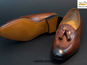 Giày lười nam da bò thủ công Tassel Loafer LF2098 003