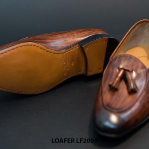 Giày lười nam da bò thủ công Tassel Loafer LF2098 003