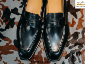 Giày lười nam mũi vuông Penny Loafer LF2101 002