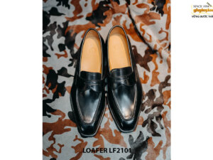 Giày lười nam mũi vuông Penny Loafer LF2101 001
