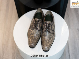 Giày tây nam đánh màu thủ công Derby DB2125 001