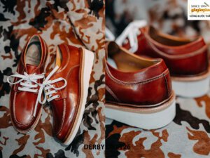 Giày tây nam đế bằng Sneaker Derby DB2126 005