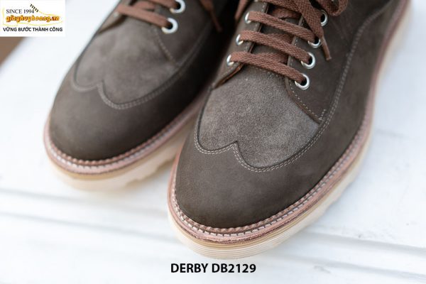Giày da nam da lộn chống nhăn Derby DB2129 003
