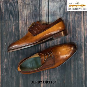 Giày da nam cao cấp chính hãng Derby DB2131 007