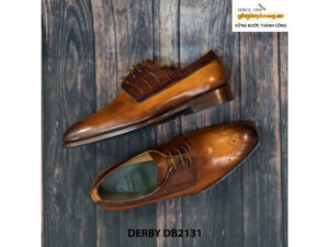 Giày da nam cao cấp chính hãng Derby DB2131 007