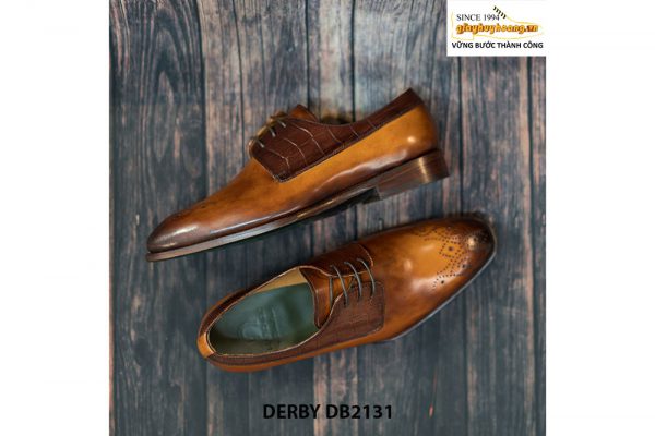 Giày da nam cao cấp chính hãng Derby DB2131 006