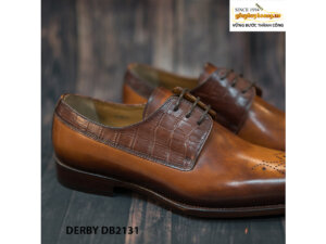 Giày da nam cao cấp chính hãng Derby DB2131 003