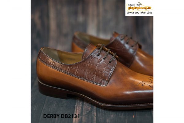 Giày da nam cao cấp chính hãng Derby DB2131 003
