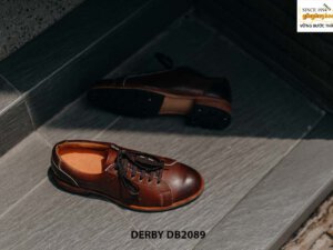 Giày da nam buộc dây cao cấp Derby DB2089 004