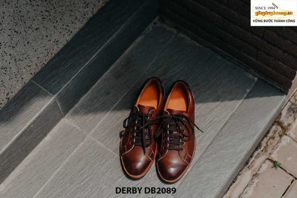Giày da nam buộc dây cao cấp Derby DB2089 001