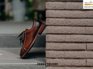 Giày da nam buộc dây cao cấp Derby DB2089 003