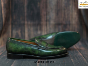 Giày lười nam handmade cao cấp Penny Loafer LF2123 004