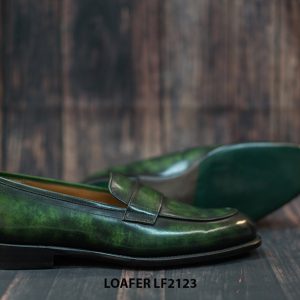 Giày lười nam handmade cao cấp Penny Loafer LF2123 004